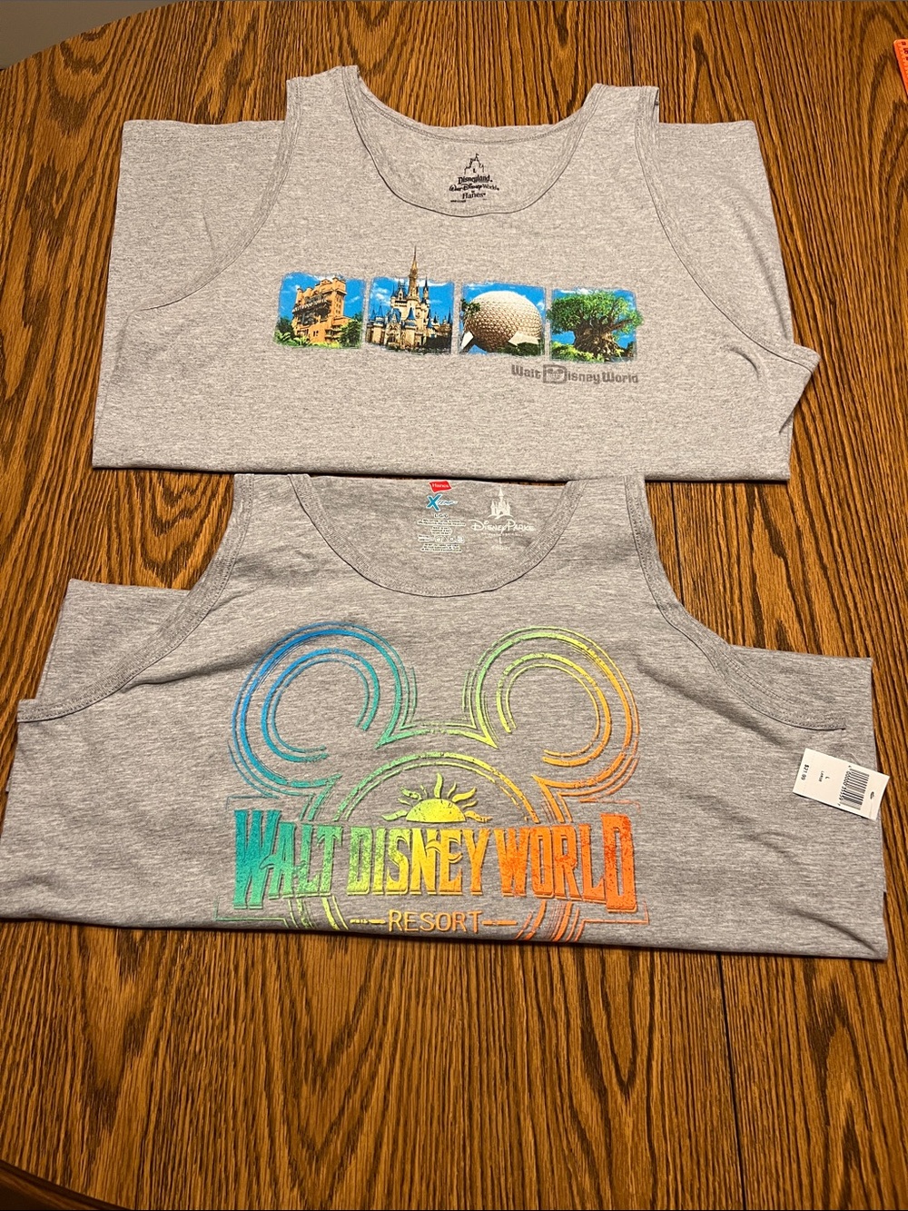 Disney Two Tank Top shirts